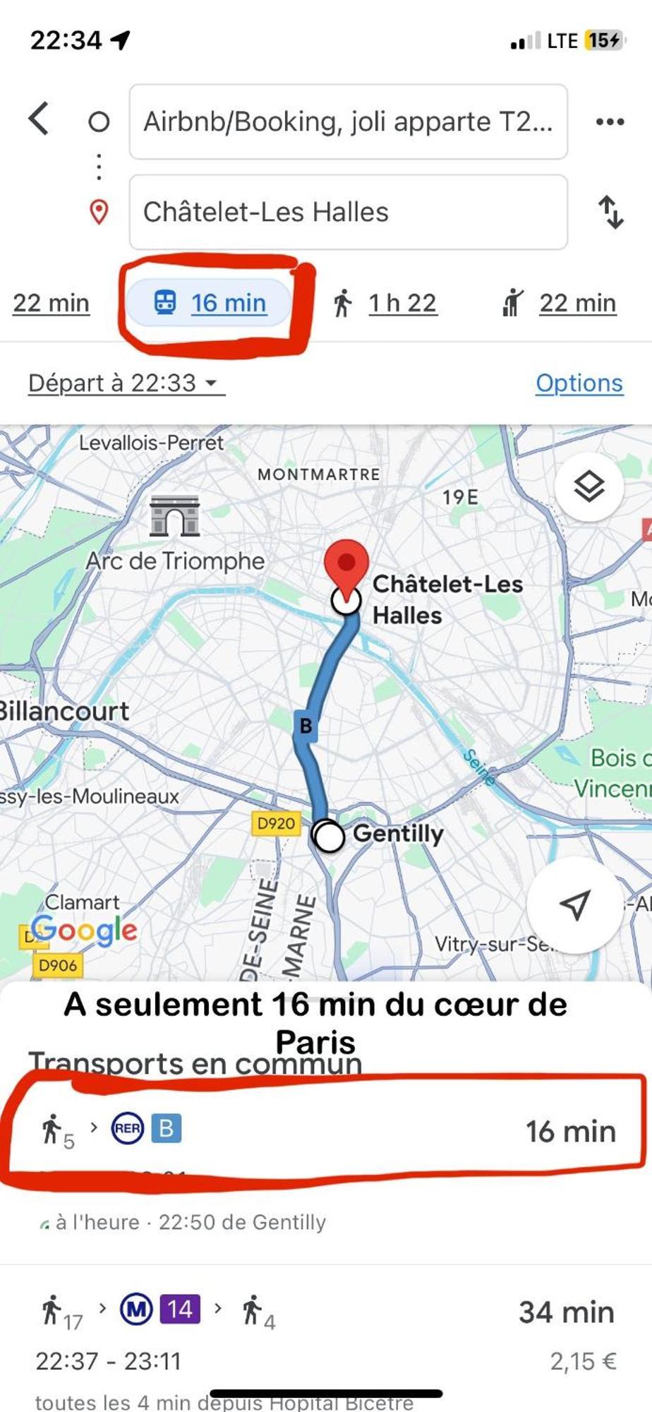 Paris Sud-Porte De Gentilly Mignon T2 250 M De Paris Eksteriør billede